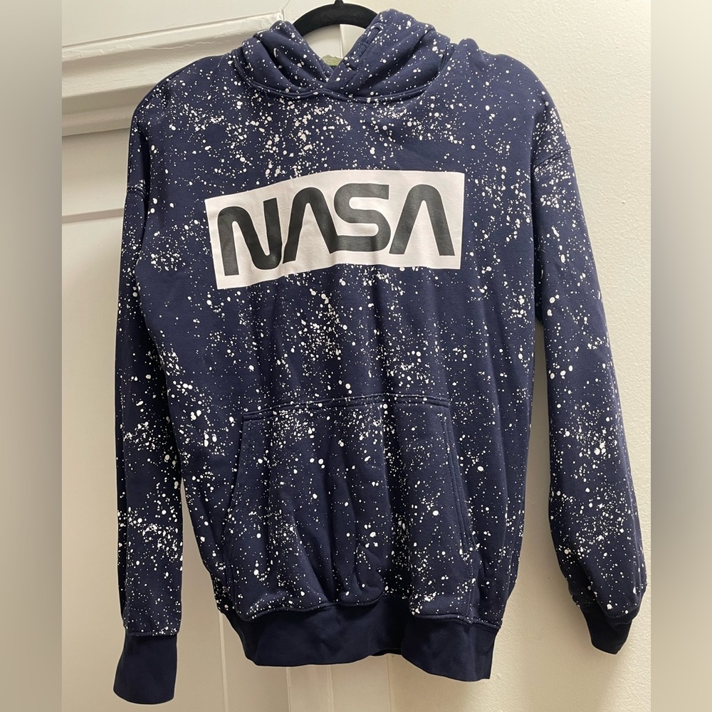 H&M NASA Kids Hoodie Blue and White
